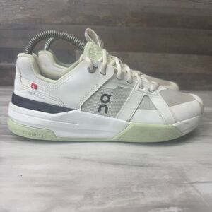 On Cloud  THE ROGER Club House Pro Youth Shoes White and Eclipse Size Y5